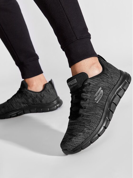 Skechers Skechers Sneakersy Front Runner 232298/BBK Czarny