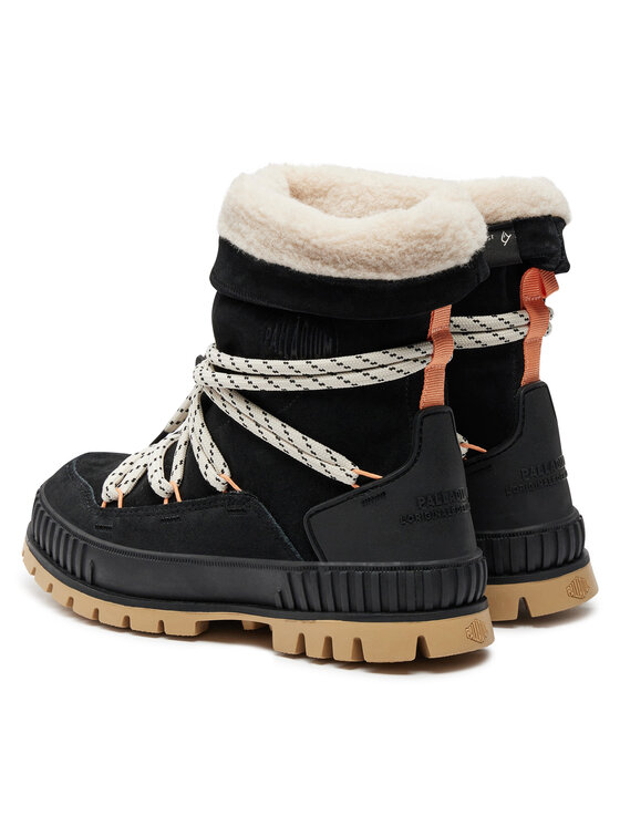 Palladium Palladium Turistická obuv PALLASHOCK HIVER 94349-008-M Černá