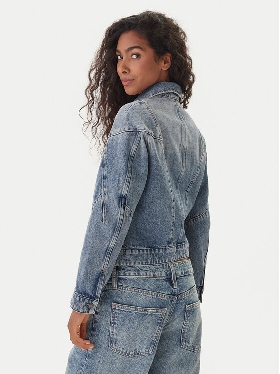 G-Star Raw G-Star Raw Džinsinė striukė Kitoh 3D D26776 E207 Mėlyna Regular Fit