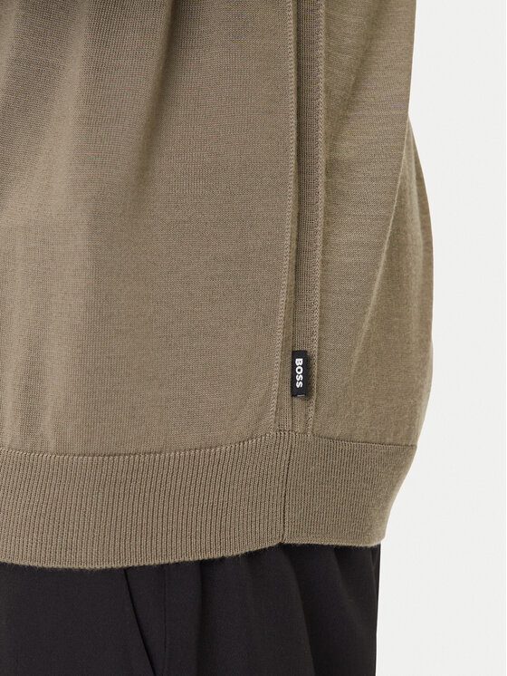 BOSS BOSS Dolčevita Musso-P 50468262 Smeđa Slim Fit
