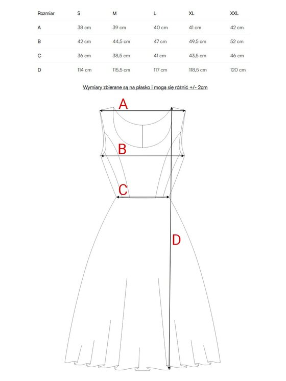 Stylove Stylove Sukienka codzienna s424 Czerwony A-Line Fit