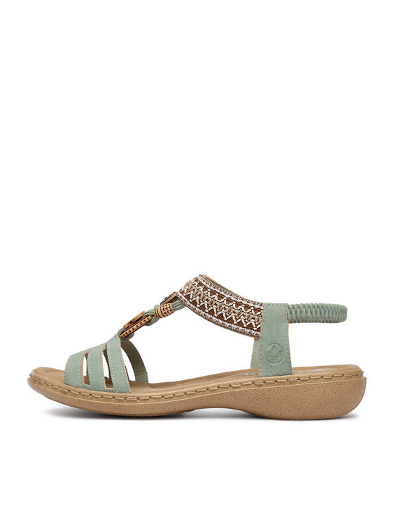 Rieker Rieker Sandalen CEO-61855-52 Hellgrün
