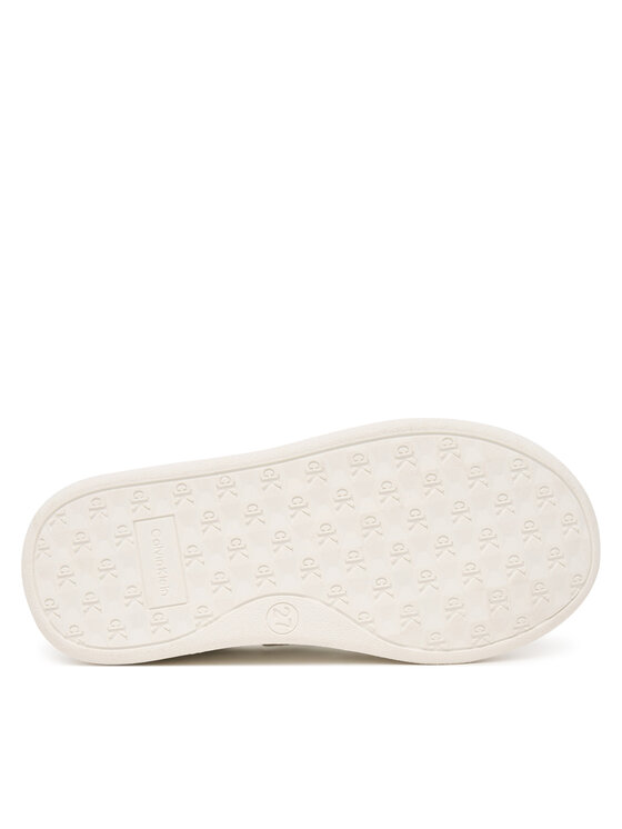 Calvin Klein Calvin Klein Sneakersy Low Cut Velcro V1X9-83275-1355 Biela