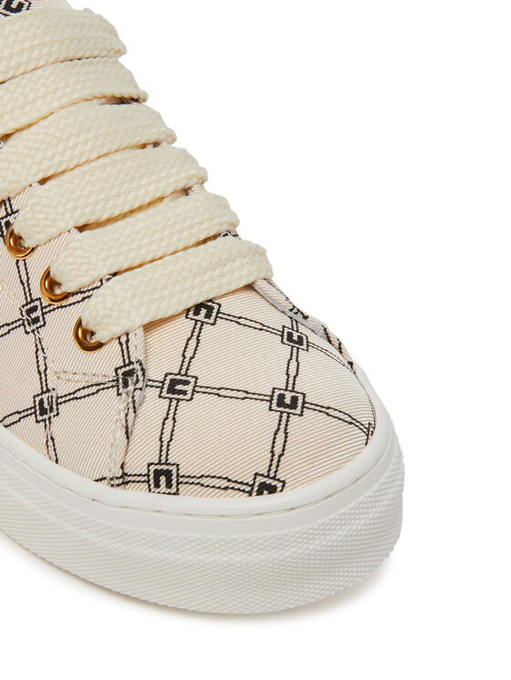 Elisabetta Franchi Elisabetta Franchi Sneakersy F4-A9E-0245 Beżowy