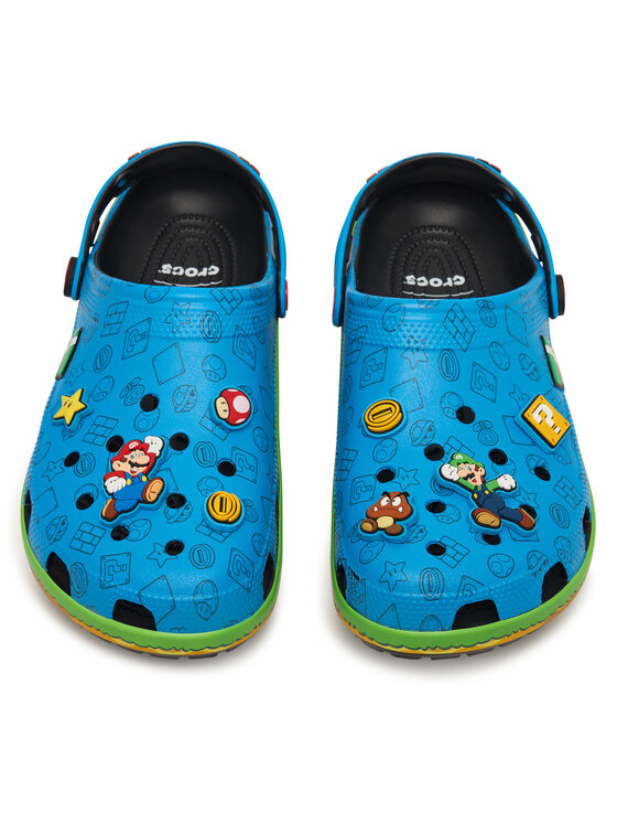 Crocs Crocs Natikače Super Mario Core Classic Clog 212138 Šarena