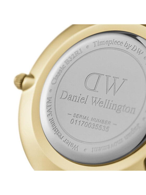 Daniel Wellington Daniel Wellington Zegarek Petite Yg Mesh DW00100347 Złoty