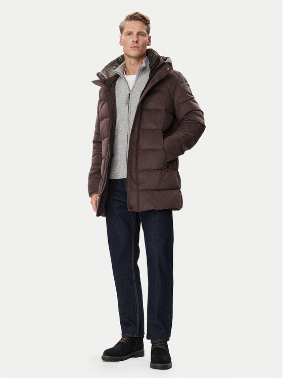 Milestone Milestone Zimska jakna MSLukas 630372 11445 Temno rjava Regular Fit