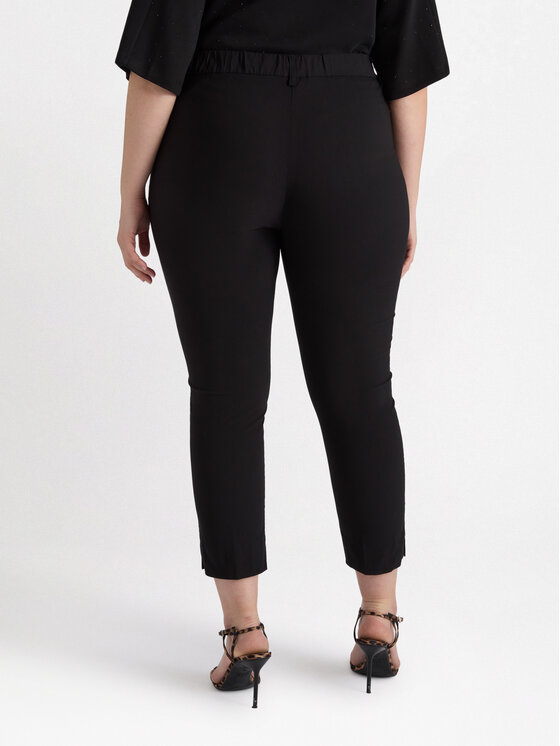 Fiorella Rubino Fiorella Rubino Pantaloni di tessuto P144L002122N033 Nero Skin Fit