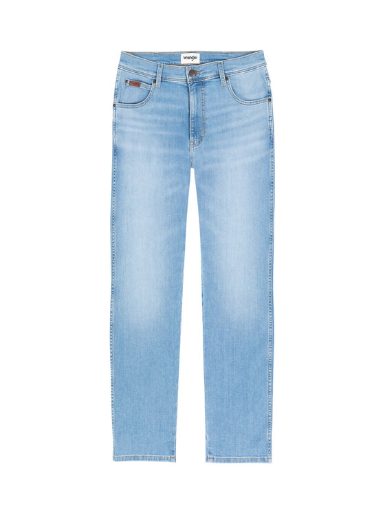 Jeansy Wrangler, Rozmiar W34/L34, Niebieskie, TEXAS SLIM