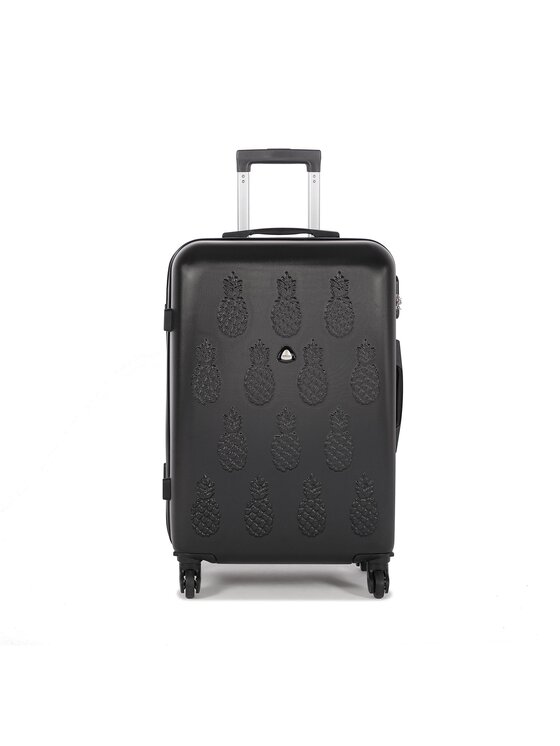 Valigia rigida media T5542-4 Nero