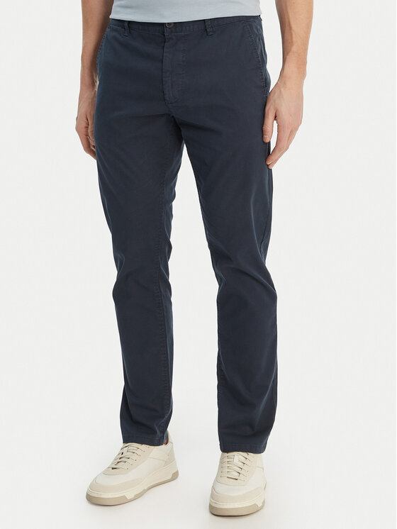 BOSS Pantaloni chino Chino 50554754 Bleumarin Slim Fit