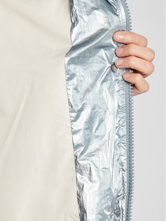 Rinascimento Rinascimento Зимова куртка CFC0109089003 Голубий Relaxed Fit