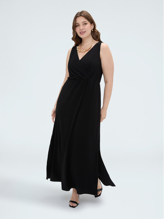 Fiorella Rubino Fiorella Rubino Sukienka wieczorowa 7047L001231N033 Czarny Regular Fit