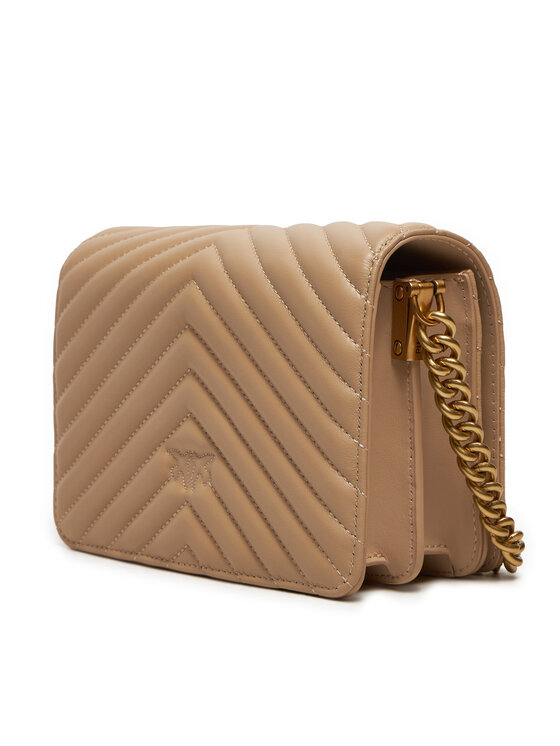 PINKO Pinko Сумка Love Click Mini AI 24-25 PLTT 100067 A0GK Бежевий