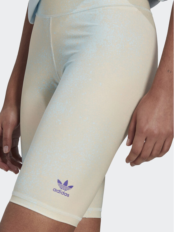adidas adidas Dviratininkų šortai Allover HL6602 Spalvota Extra Slim Fit