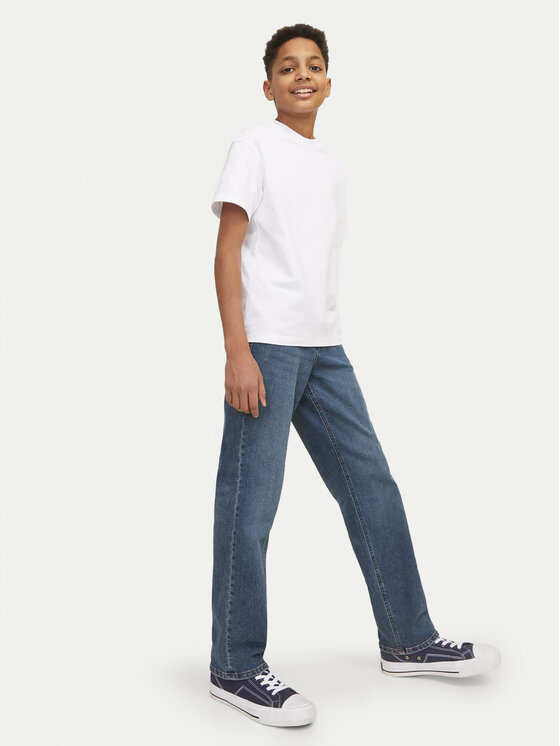 Jack&Jones Junior Jack&Jones Junior Blugi Clark 12249057 Albastru Regular Fit