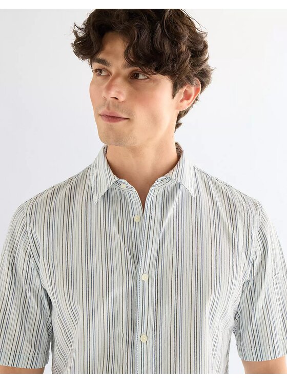 Wrangler Wrangler Koszula SS SHIRT Niebieski Regular Fit