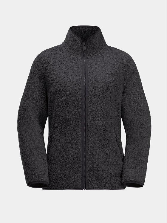 Jack Wolfskin Jack Wolfskin Polar High Curl Jacket 1708732 Negru Regular Fit