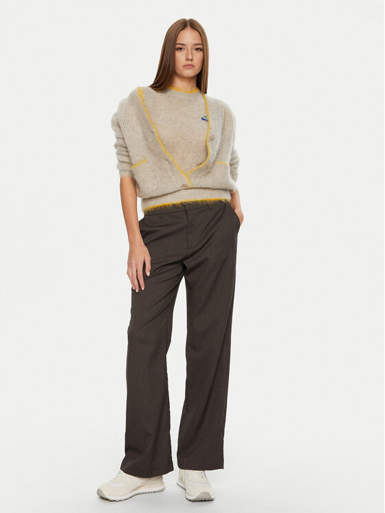 American Vintage American Vintage Kardiganas Bymi BYM19AH24 Smėlio Loose Fit