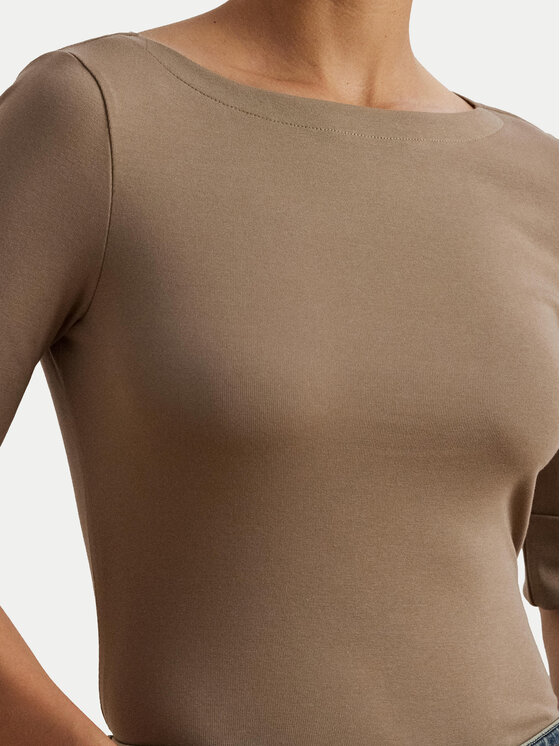 LAUREN RALPH LAUREN LAUREN RALPH LAUREN Blusa 200654963191 Beige Slim Fit