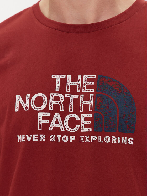 The North Face The North Face Tricou Rust 2 NF0A87NW Roșu Regular Fit