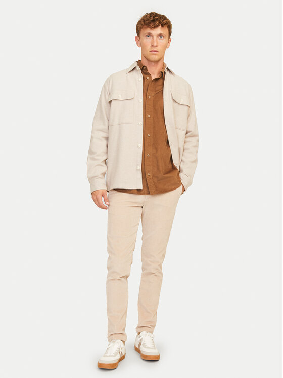 Jack&Jones Jack&Jones Košulja Cregent 12260725 Smeđa Comfort Fit