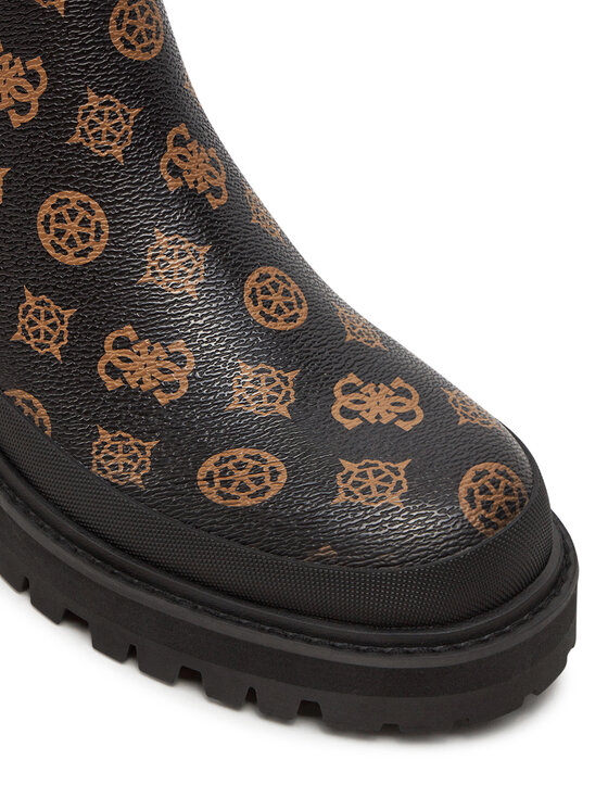 Guess Guess Botine Bensly FLFBEN FAL10 Negru