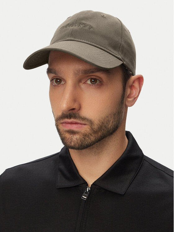 Calvin Klein Calvin Klein Kepurė su snapeliu Logo Embroidery Baseball Cap LV04D5003G Pilka