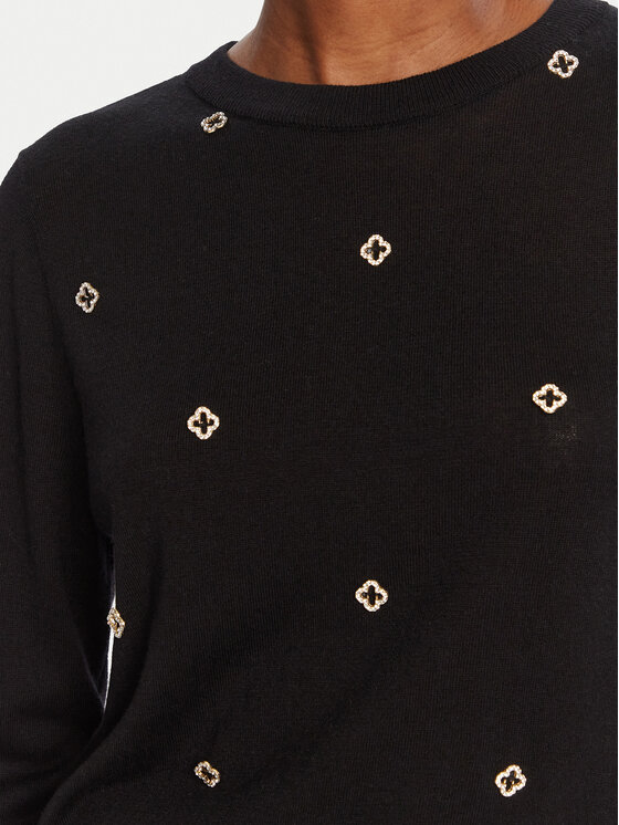 LOLA CASADEMUNT LOLA CASADEMUNT Maglione MF2511012 Nero Regular Fit