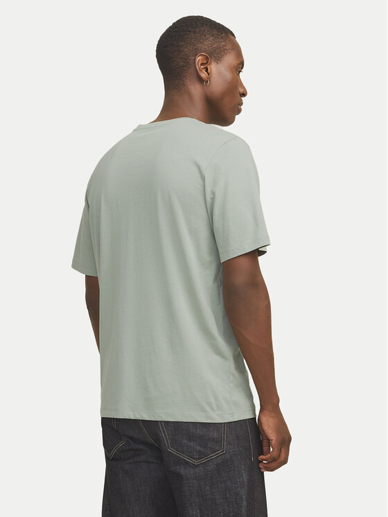 Jack&Jones Jack&Jones Тишърт Corp Logo 12151955 Зелен Standard Fit