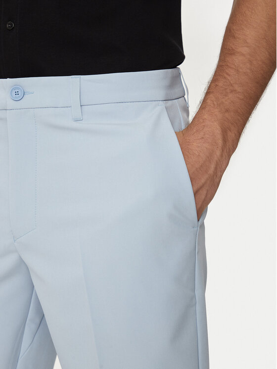 BOSS Boss Kratke hlače iz tkanine S_Commuter 50504392 Modra Slim Fit