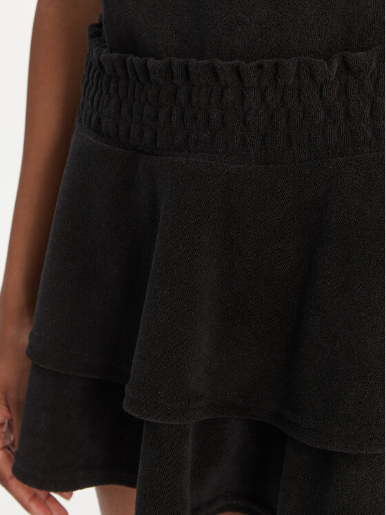 Juicy Couture Juicy Couture Minirock Smocked Terry JCGGS126006 Schwarz Regular Fit