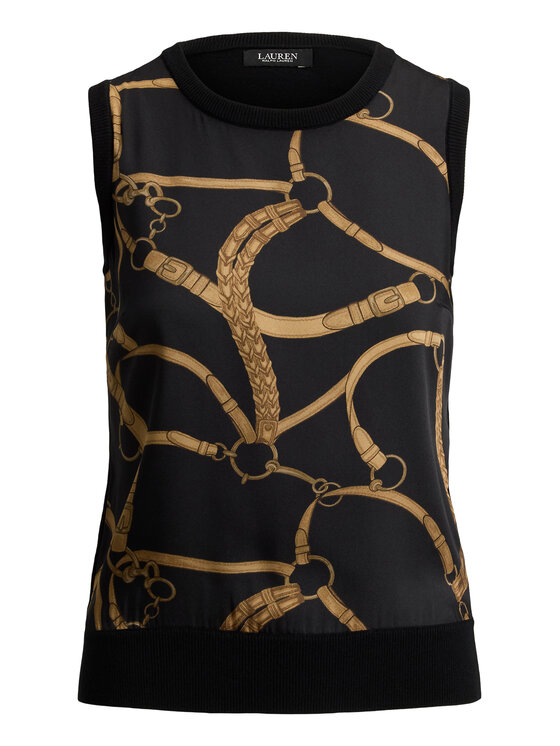 LAUREN RALPH LAUREN LAUREN RALPH LAUREN Bluse 200P13976001 Schwarz Regular Fit