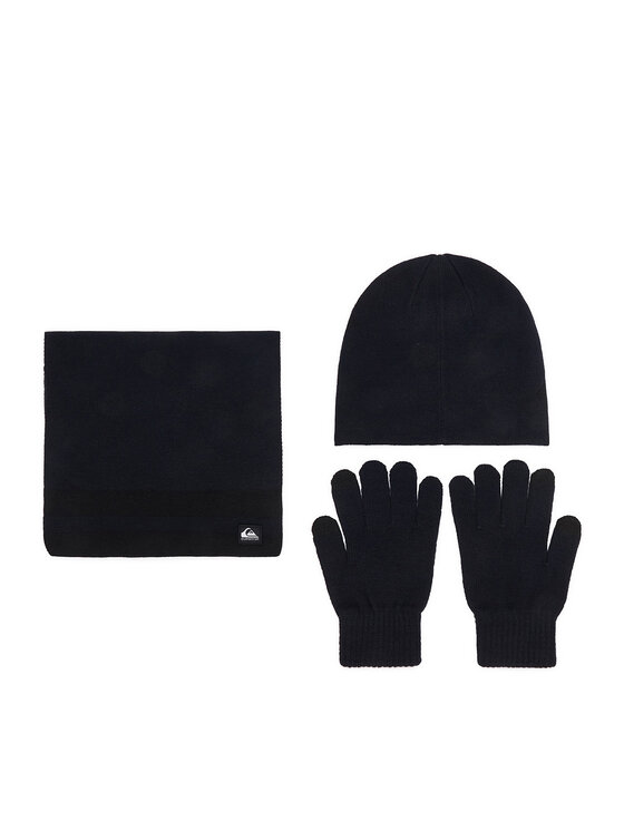 Quiksilver Quiksilver Komplekt müts, sall ja kindad CWBEO-QS-SM346-001-AW26 Tumesinine