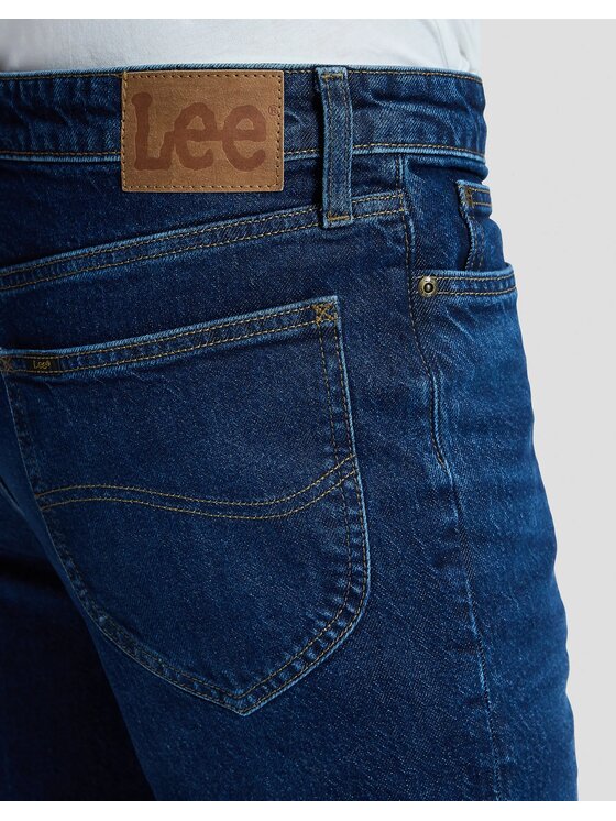 Lee Lee Jeansy AUSTIN Niebieski Slim Fit