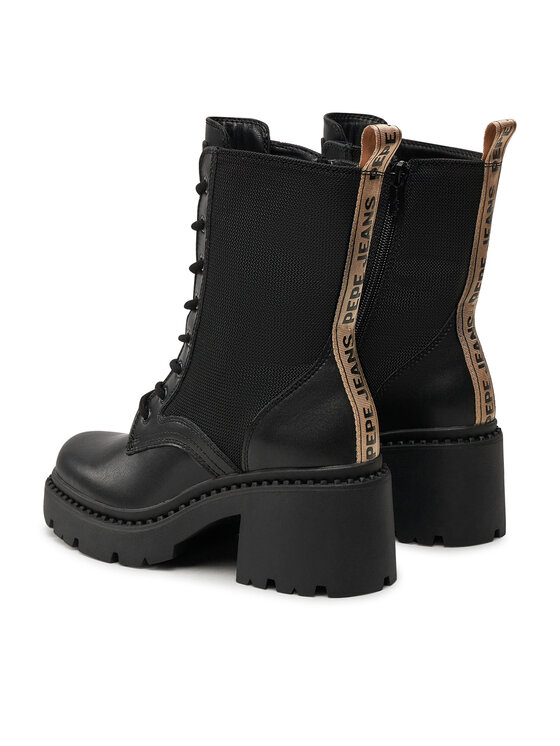 Pepe Jeans Pepe Jeans Čizme Glen West PLS50551 Crna