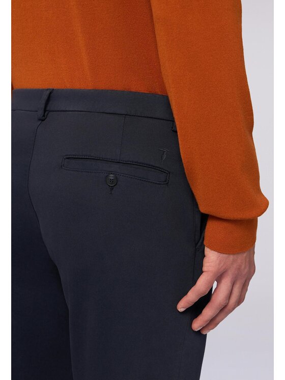 Trussardi Trussardi Pantalone da abito P711M000092N034 Celeste Boy Fit