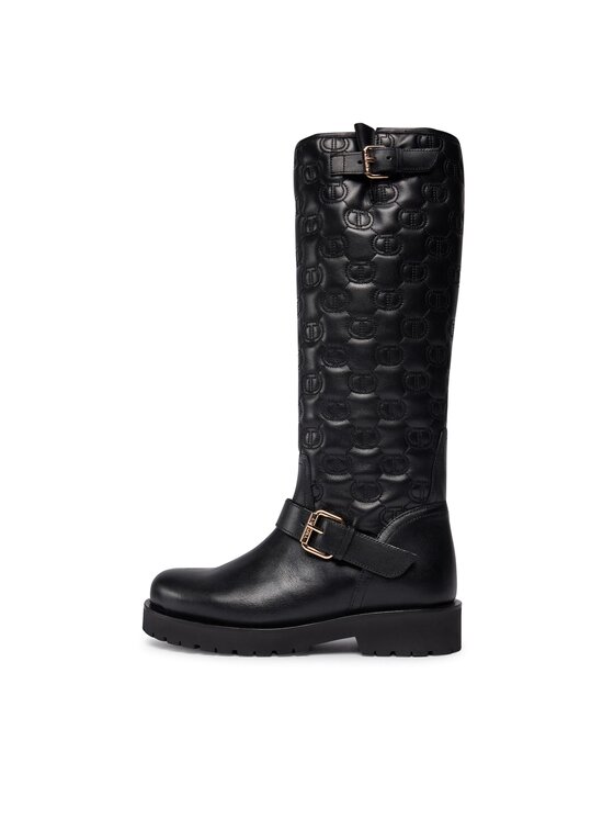 TWINSET TWINSET Офицерки 232TCT058 Черен