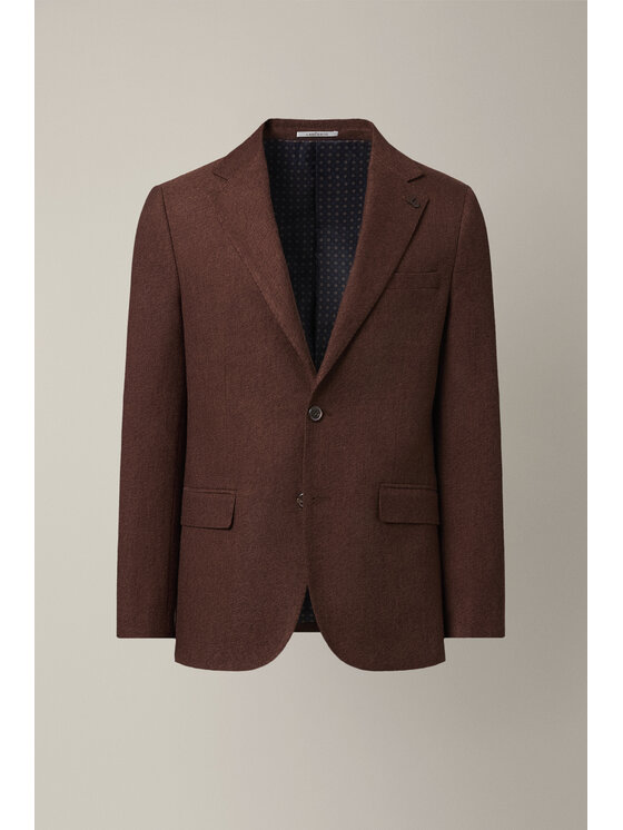 Lancerto Lancerto Marynarka Ravello MA073226000044 Brązowy Regular Fit