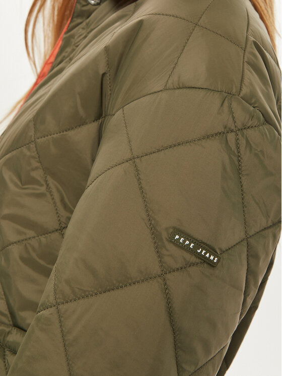 Pepe Jeans Pepe Jeans Geacă Caty PL402441 Verde Relaxed Fit
