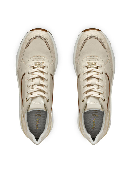 Geox Geox Sneakersy D45WAA 08504 C1122 Écru