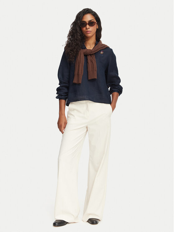 Beverly Hills Polo Club Beverly Hills Polo Club Majica P-SS26W-OLYMPIA Tamnoplava Regular Fit