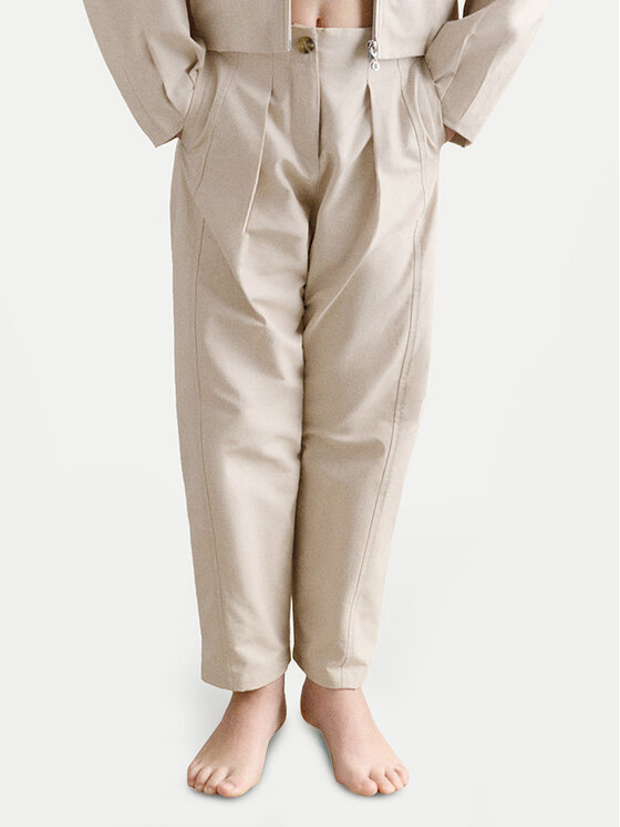 Mayoral Pantaloni din material 6546 Bej Regular Fit