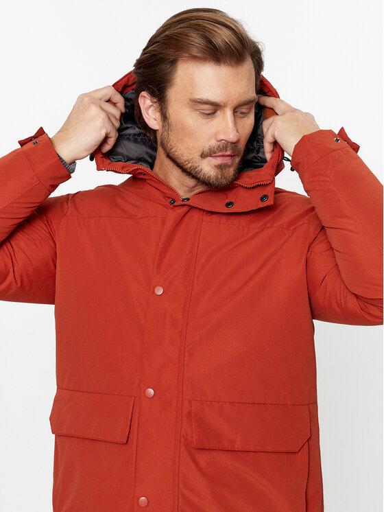 Jack&Jones Jack&Jones Kurtka zimowa 12236015 Pomarańczowy Regular Fit
