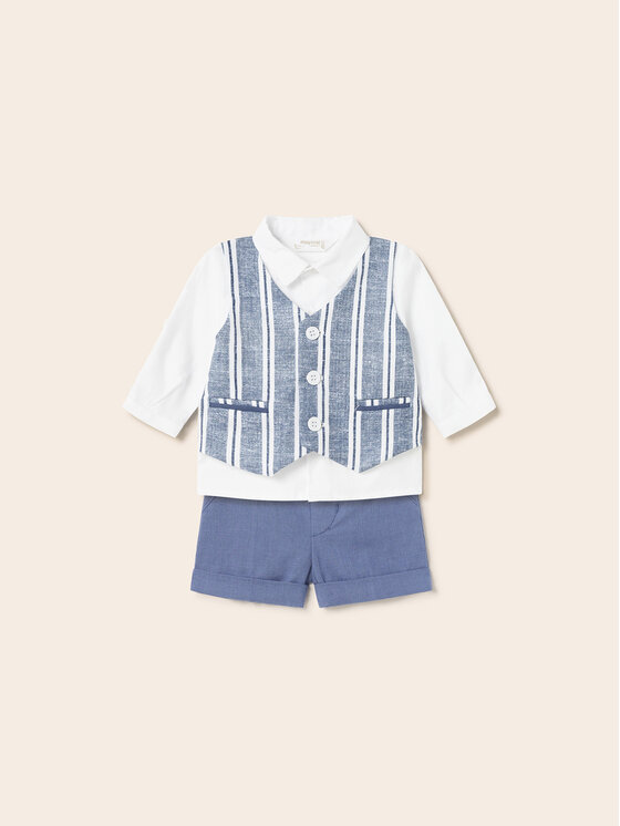 Completo camicia e pantaloncini 1263 Multicolore