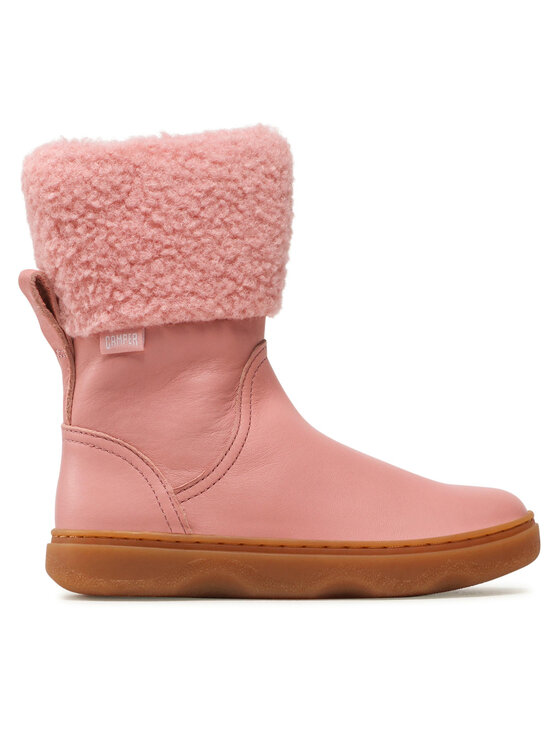 Stivaletti Camper Kiddo Per Bambine - Barca Ad Ancora, Pelle E Gomma Riciclata - Foto 6