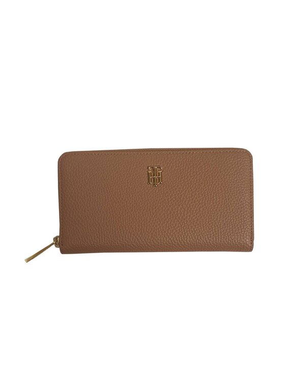 Tommy Hilfiger Tommy Hilfiger Portfel damski TH Essence Large Brązowy
