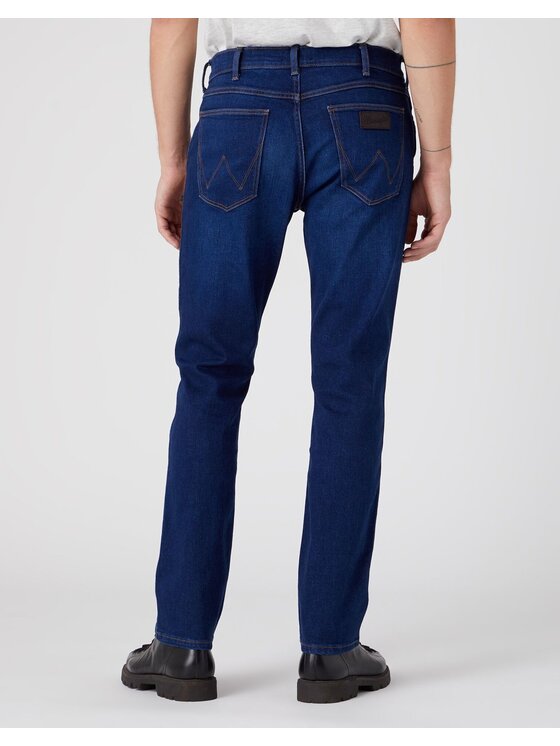 Wrangler Wrangler Jeansy W15QYI39K_30/36 Granatowy Regular Fit
