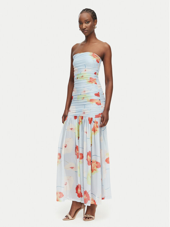 Bardot Bardot Vasaras kleita Solana 59875DB3 Gaiši zila Regular Fit