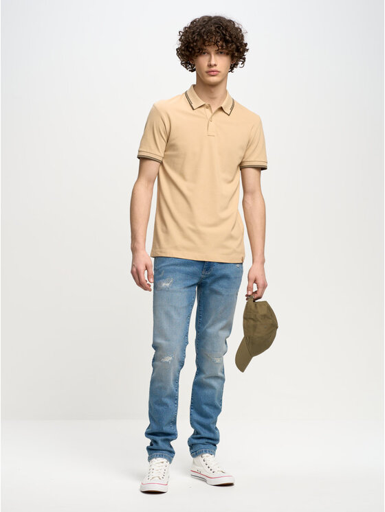 BIG STAR BIG STAR Jeansy JEFFRAY_298_190 Niebieski Skinny Fit